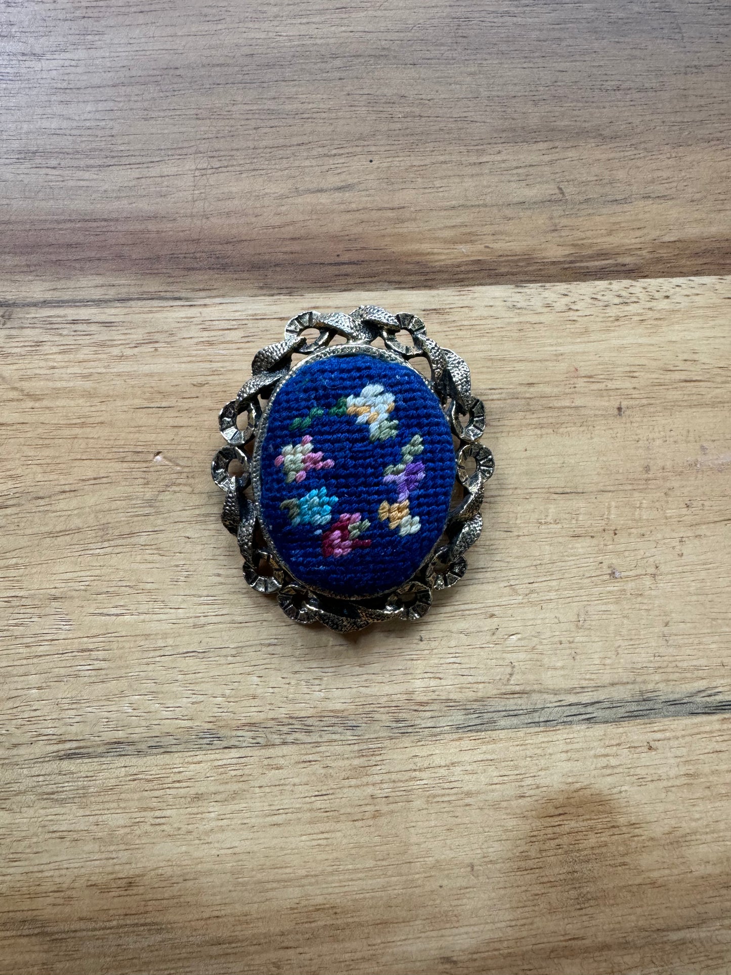Floral Patterned Brooch