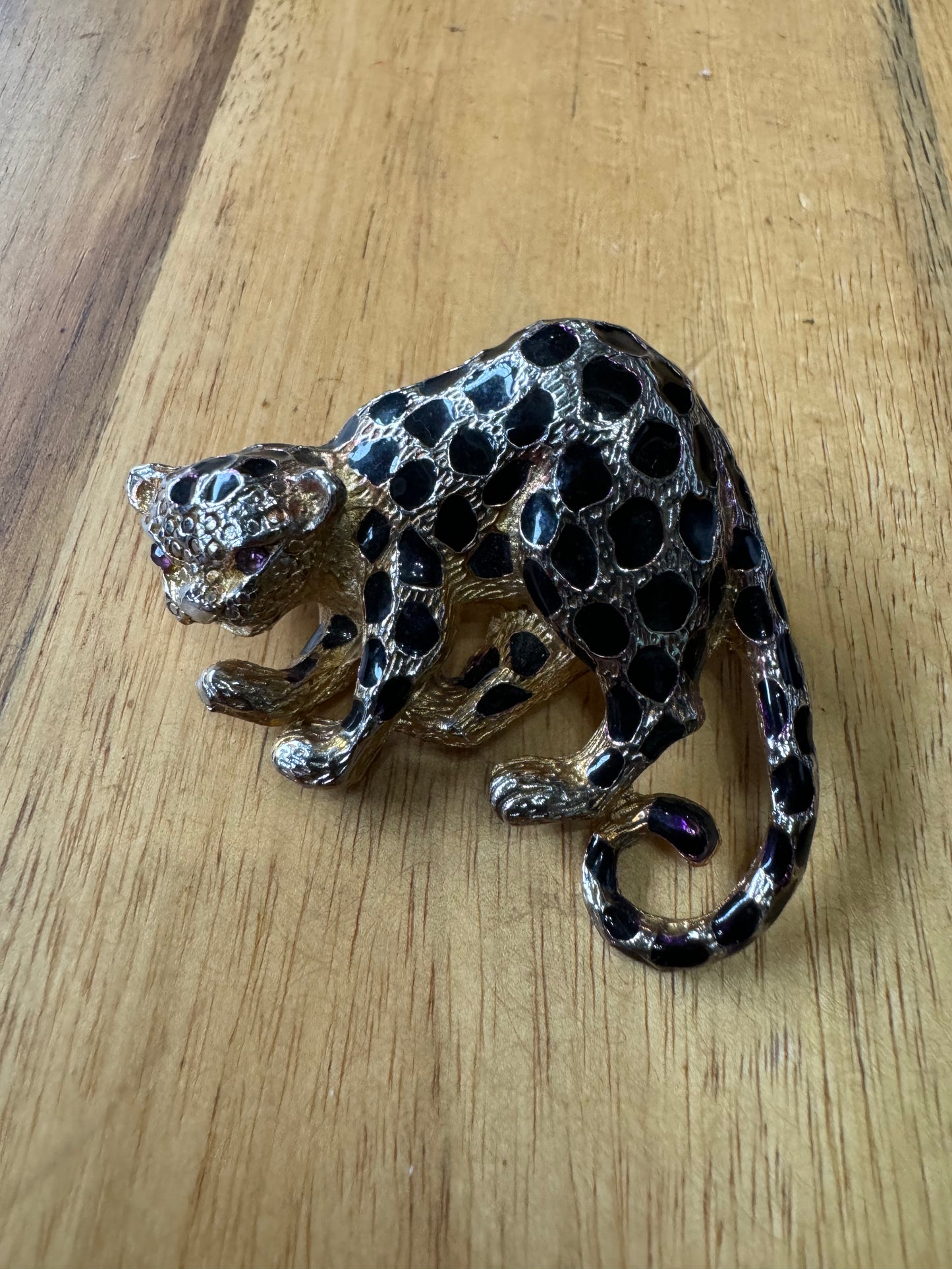 Leopard Brooch