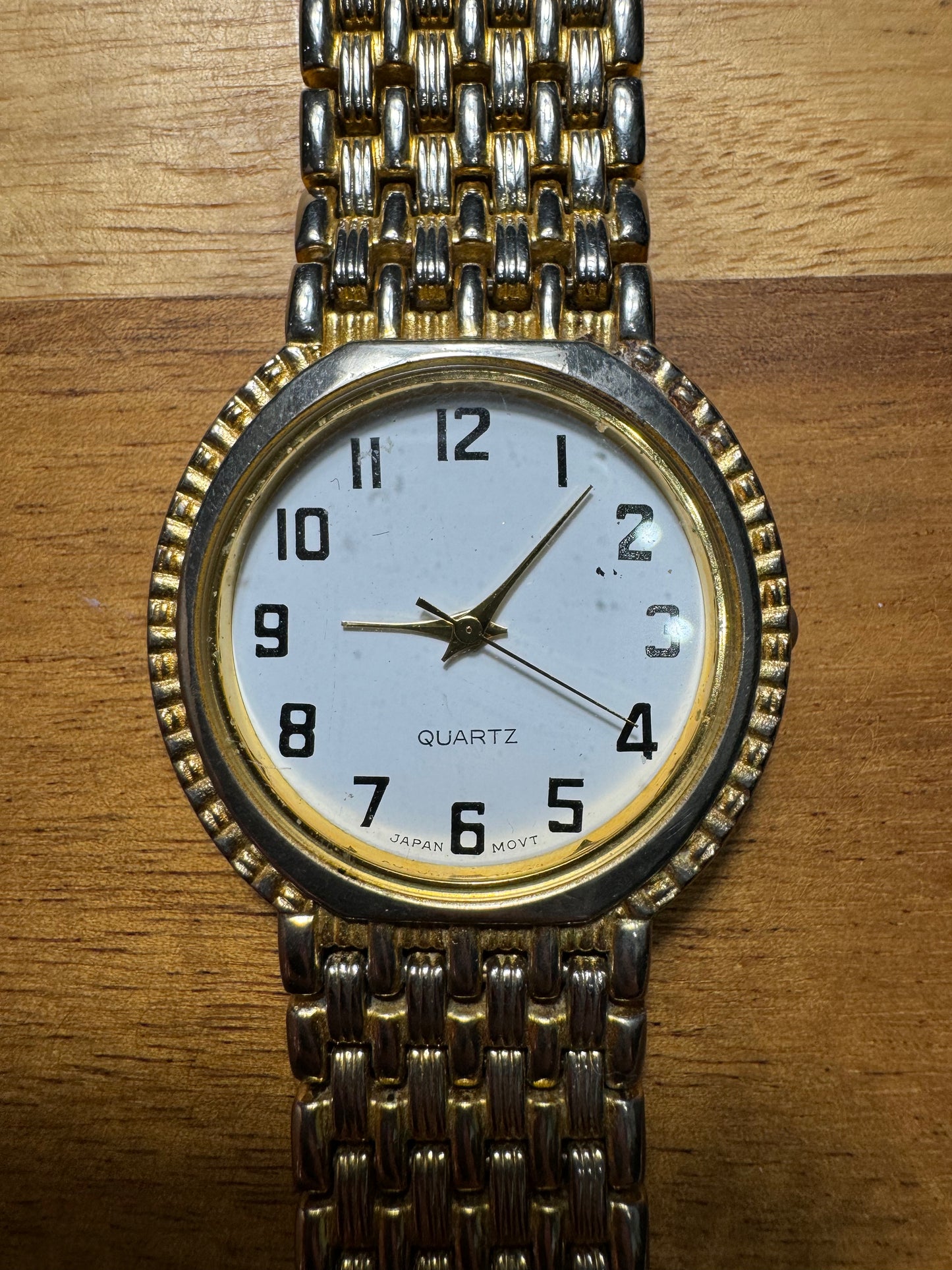 Gold Tone Watch