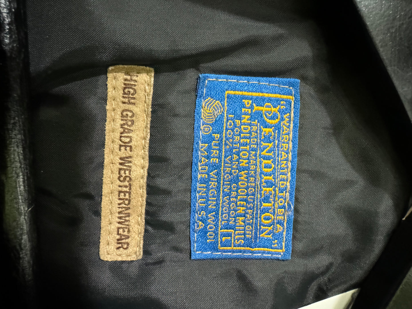 Pendleton Men's Wool Western Zip-Up Jacket