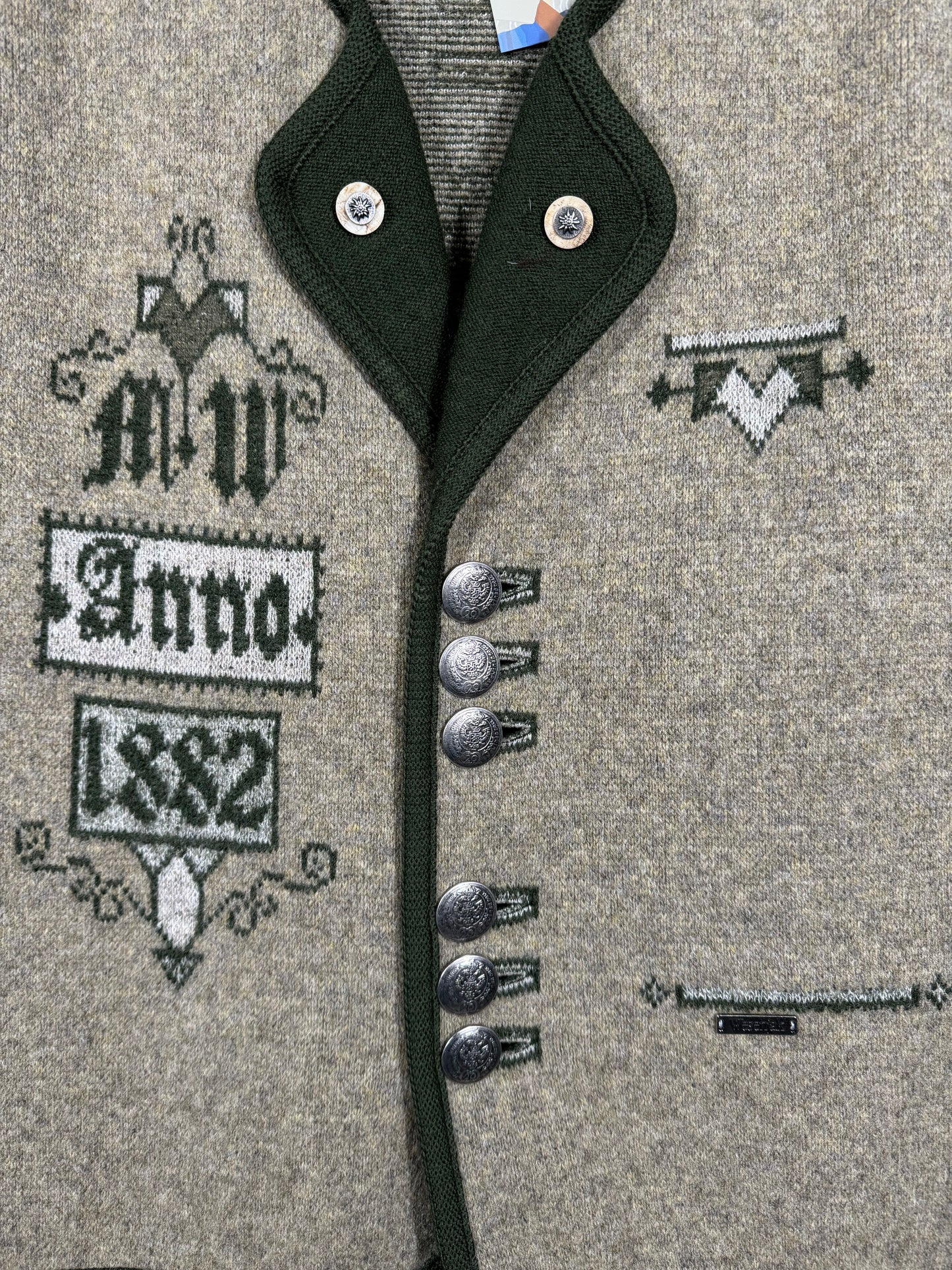 Wesenjak Vintage Men's Wool Vest