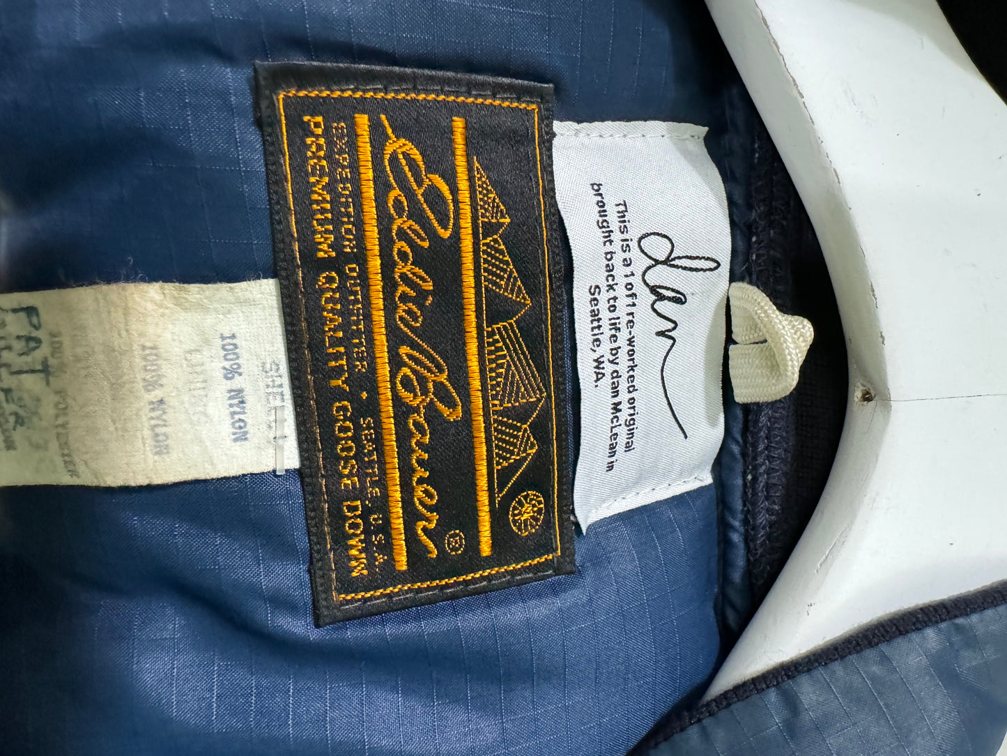 Eddie Bauer Vintage Re-Worked by Dan Mclean Women's Floral Puffer Coat