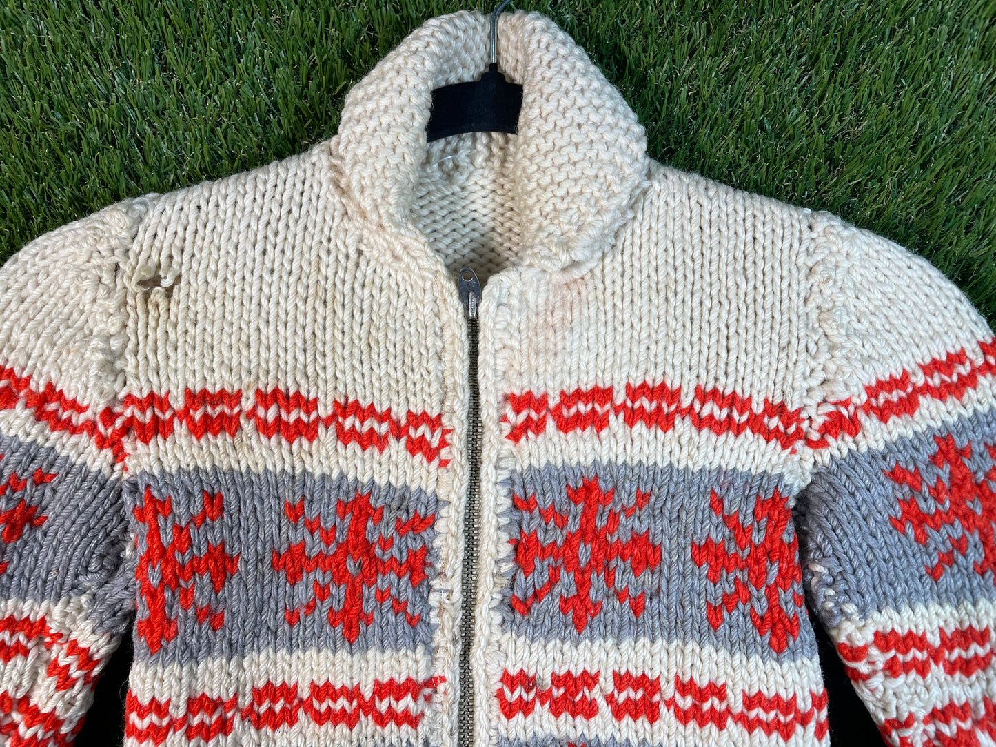Snowflake Cowichan Knit Kid's Sweater