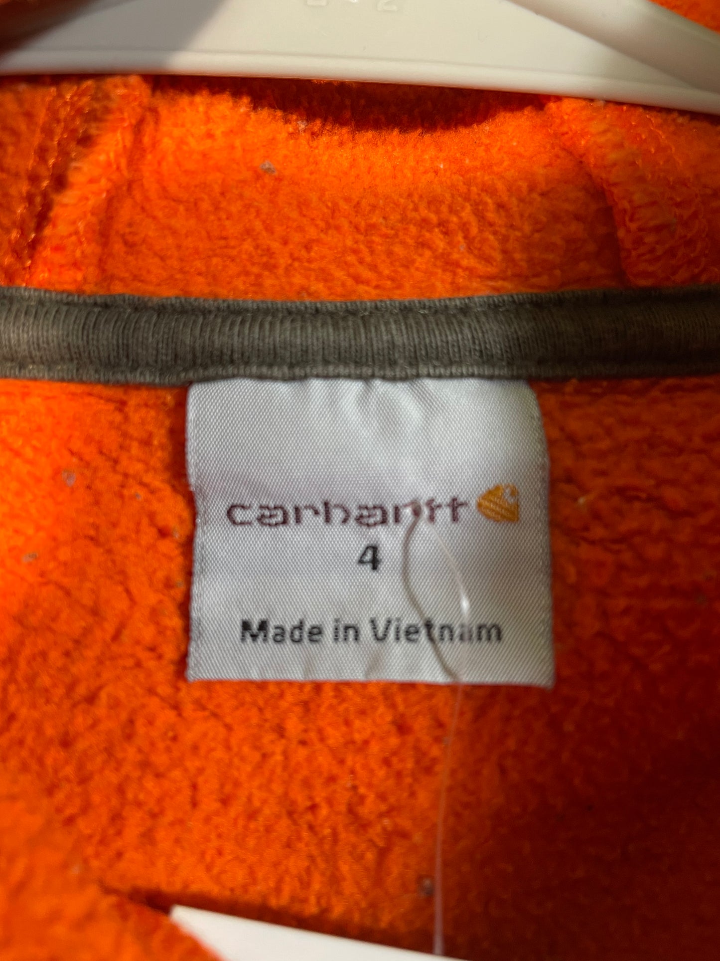 Carhartt Kid's Orange Hoodie