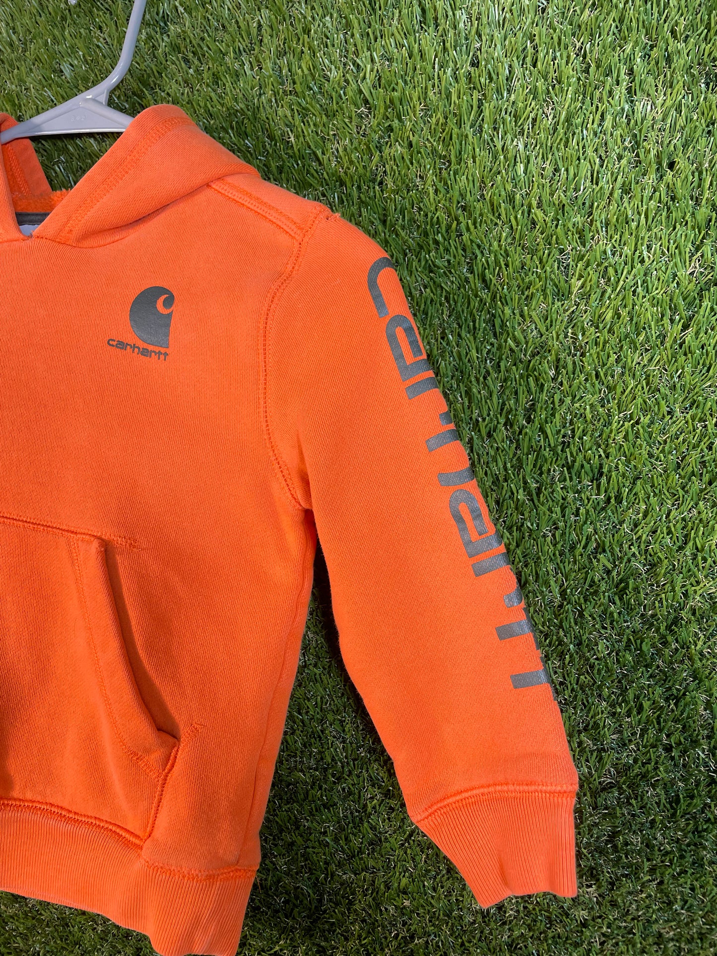Carhartt Kid's Orange Hoodie