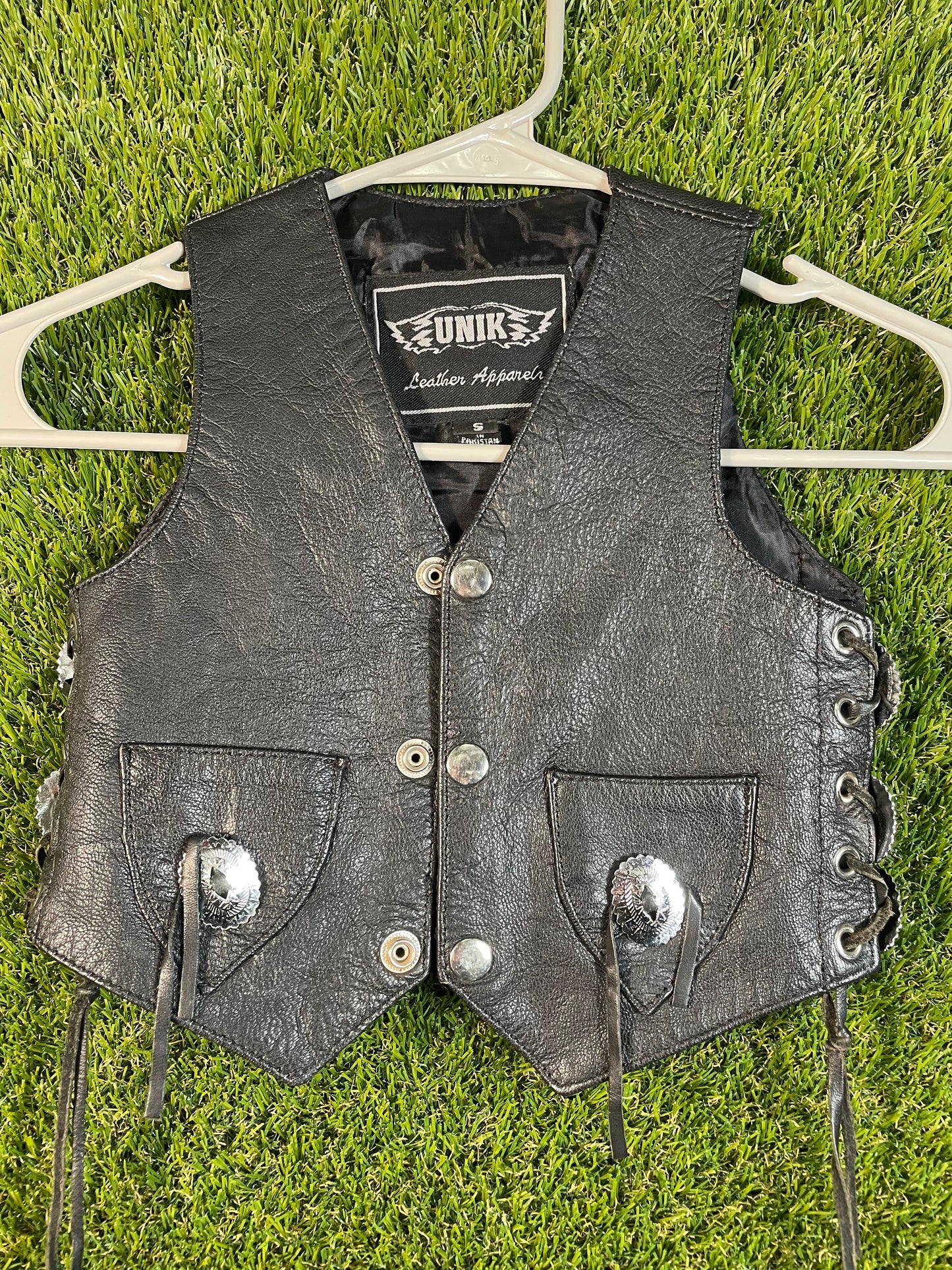 UNIK Leather Kid's Vest