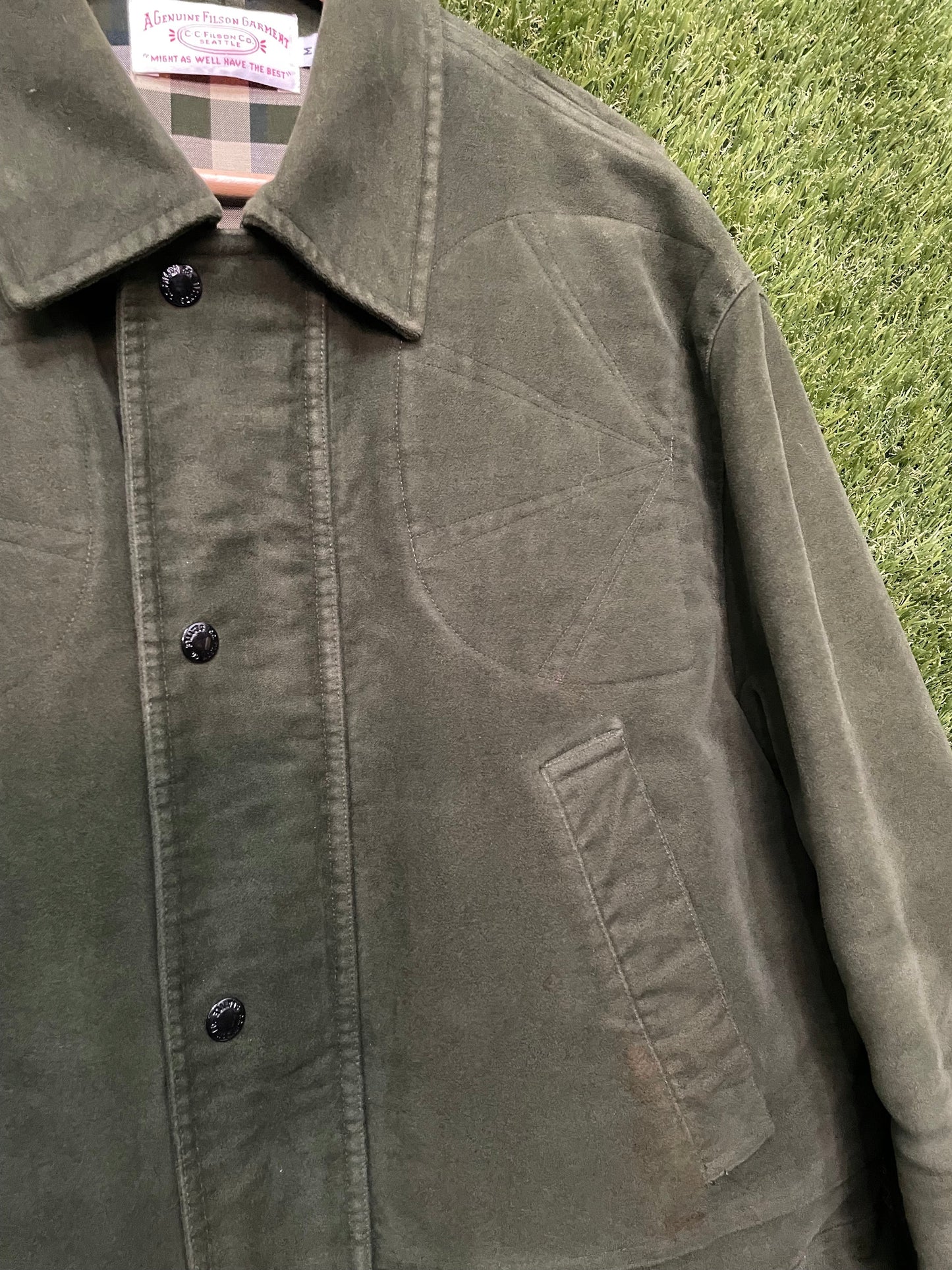 Filson Cotton Green Jacket