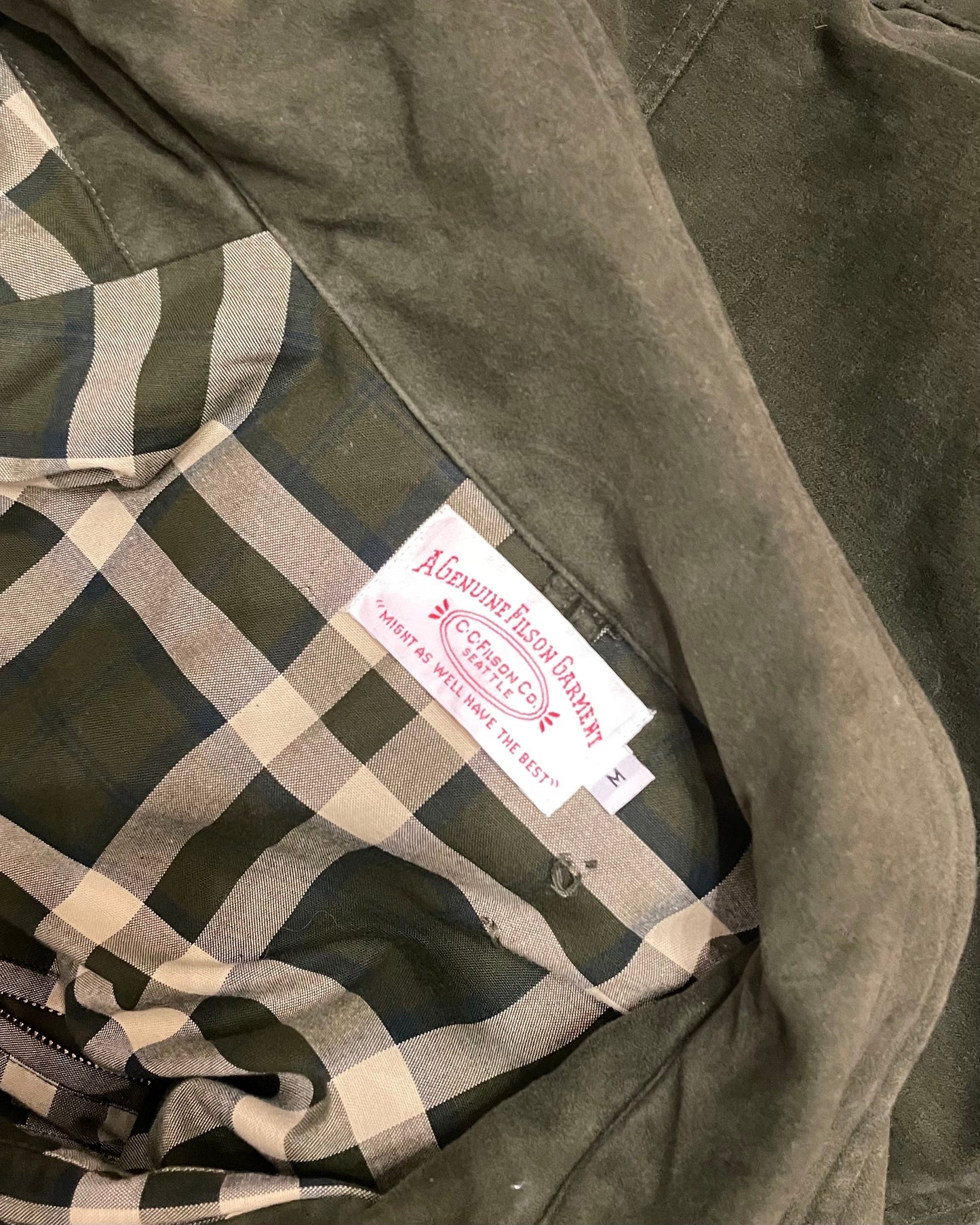 Filson Cotton Green Jacket