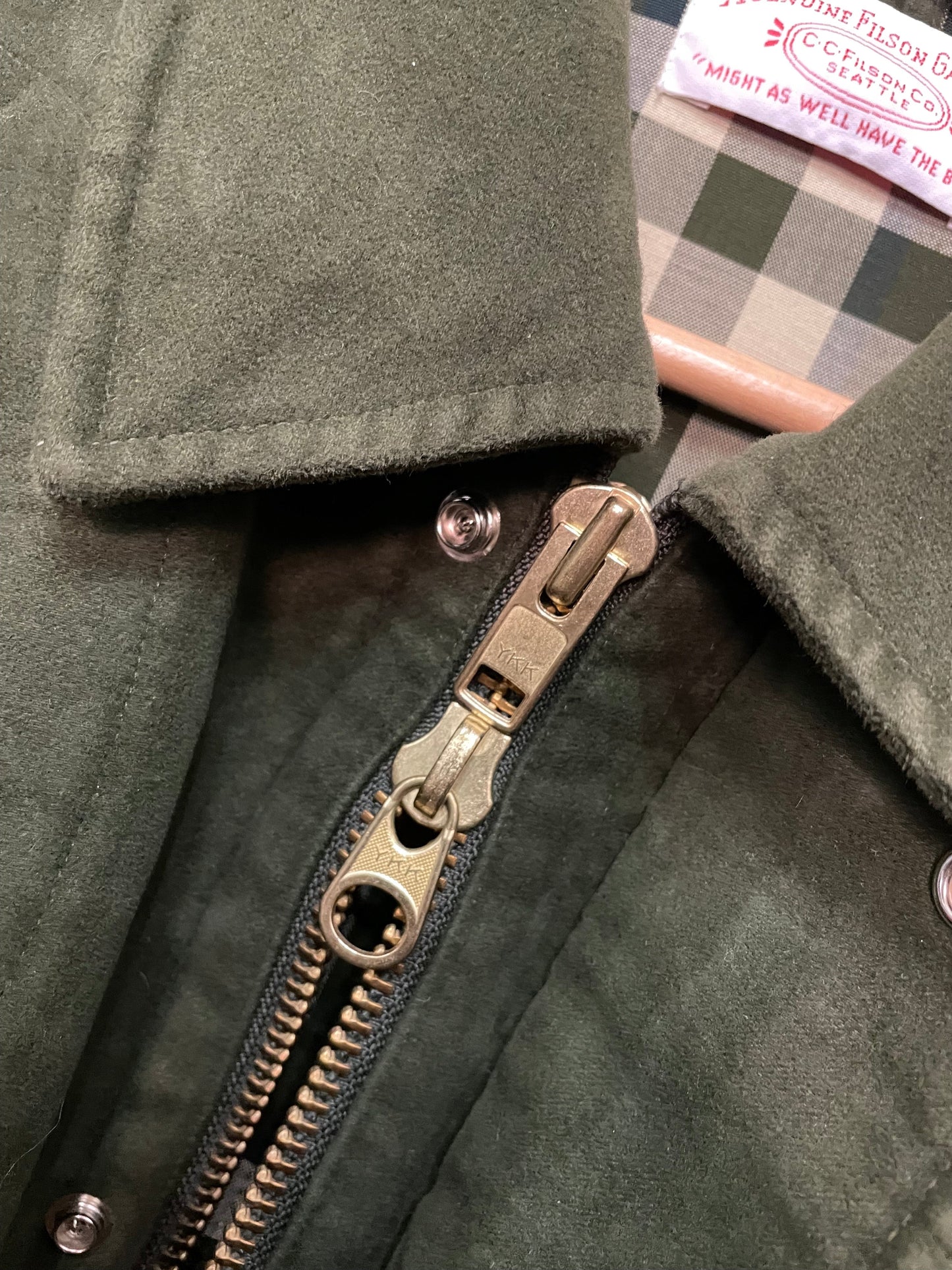 Filson Cotton Green Jacket