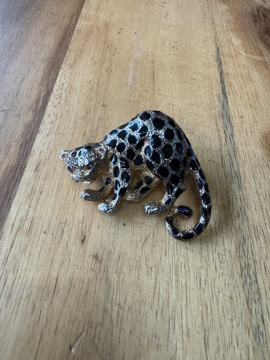 Leopard Brooch