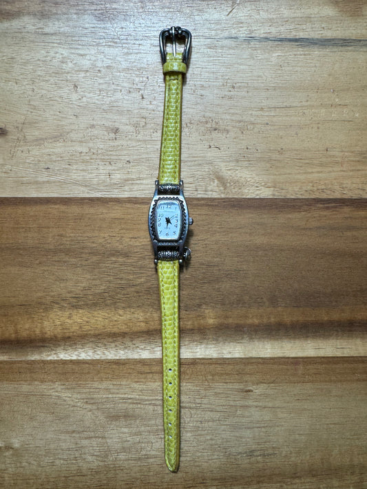 Geneva Elite Yellow Watch