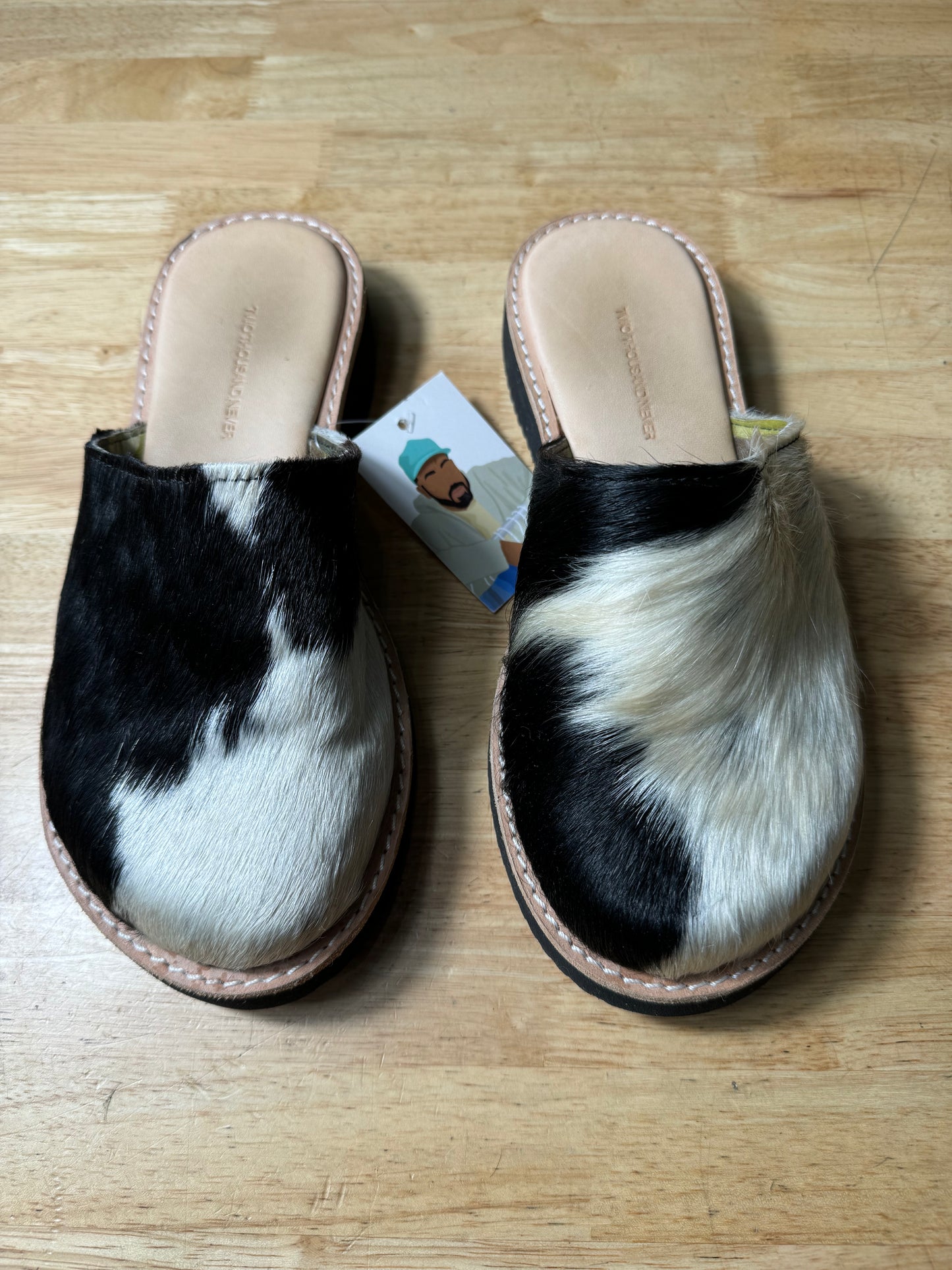 Two Thousand Never Cowhide Slides