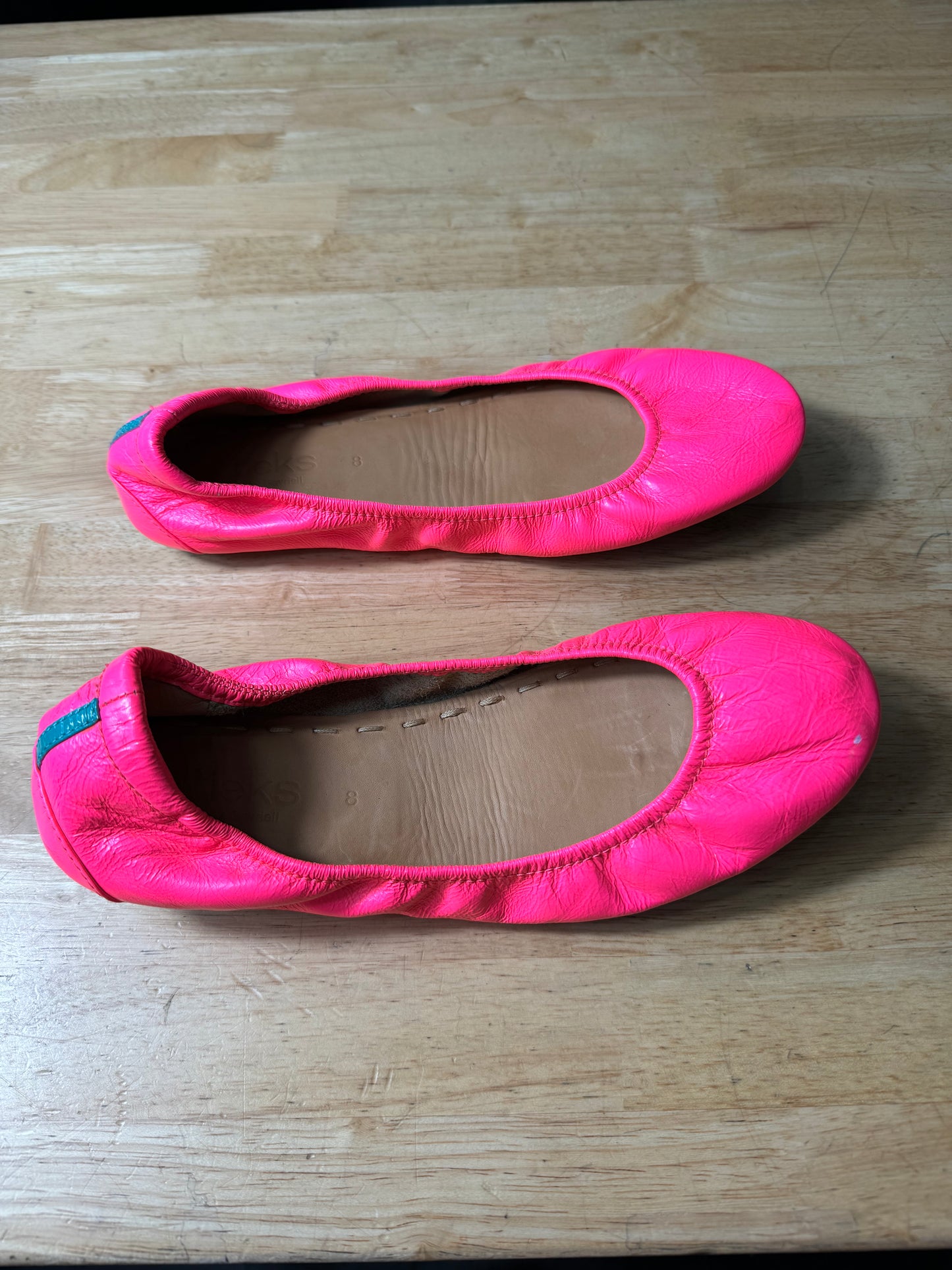 Tieks Women's Pink Flats