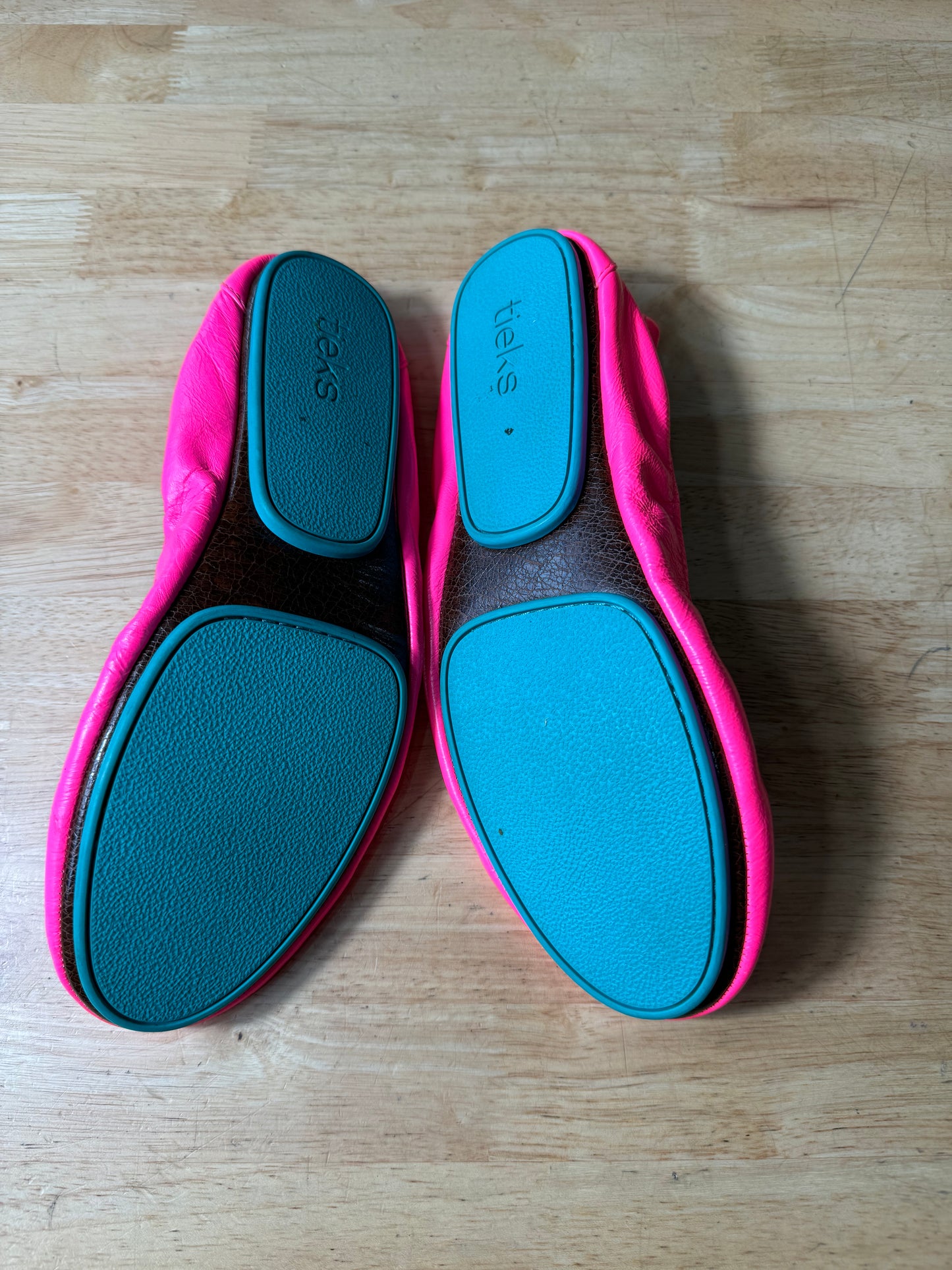 Tieks Women's Pink Flats