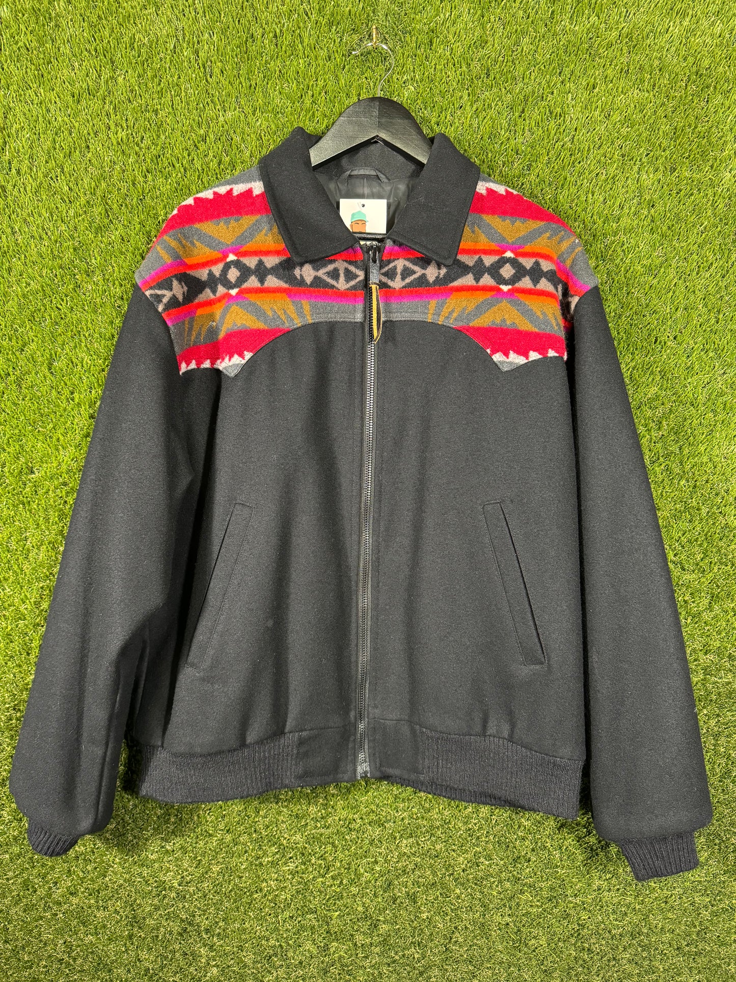 Pendleton Men's Wool Western Zip-Up Jacket