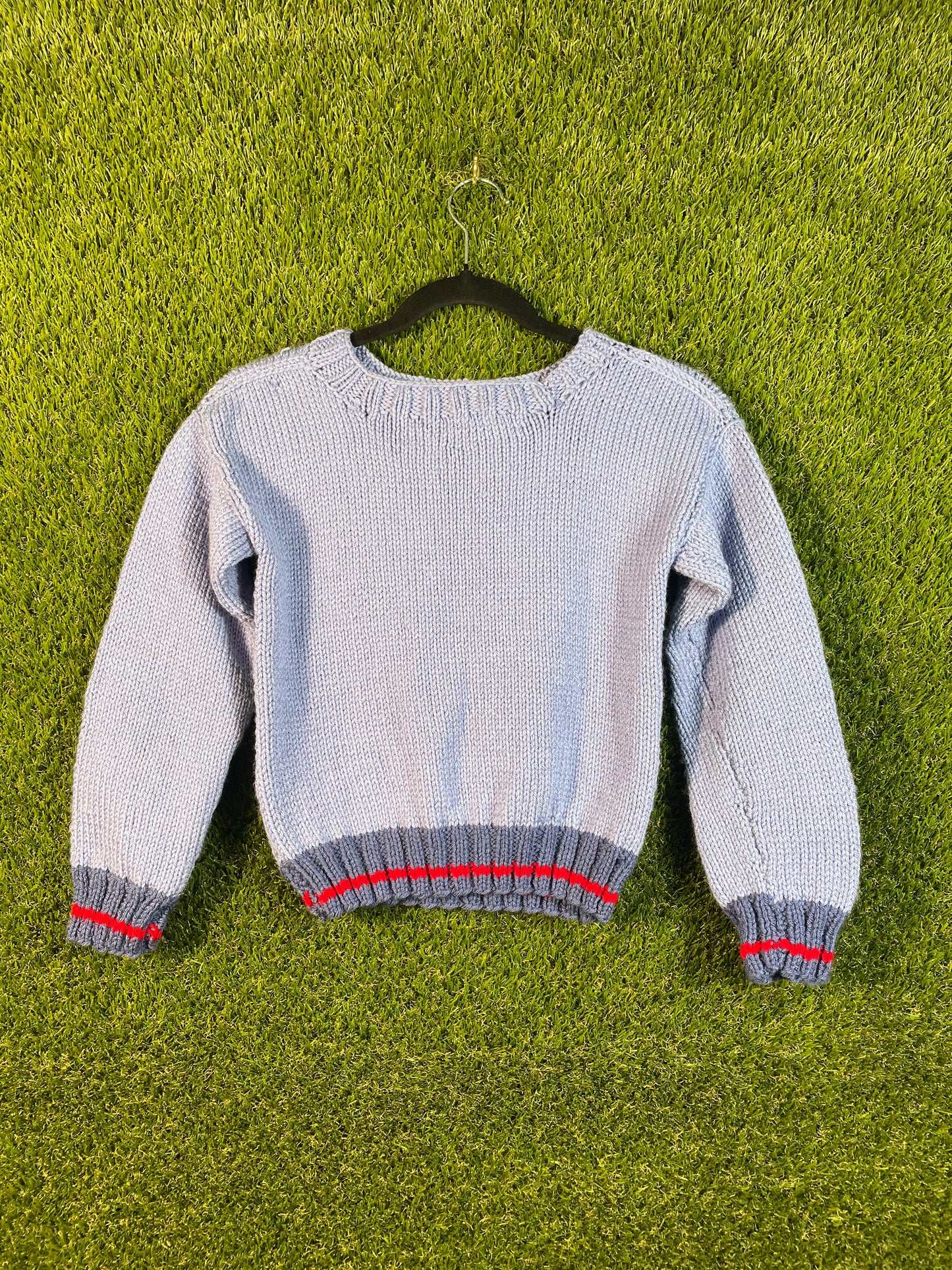 Firefighter Knit Blue Kid's Sweater