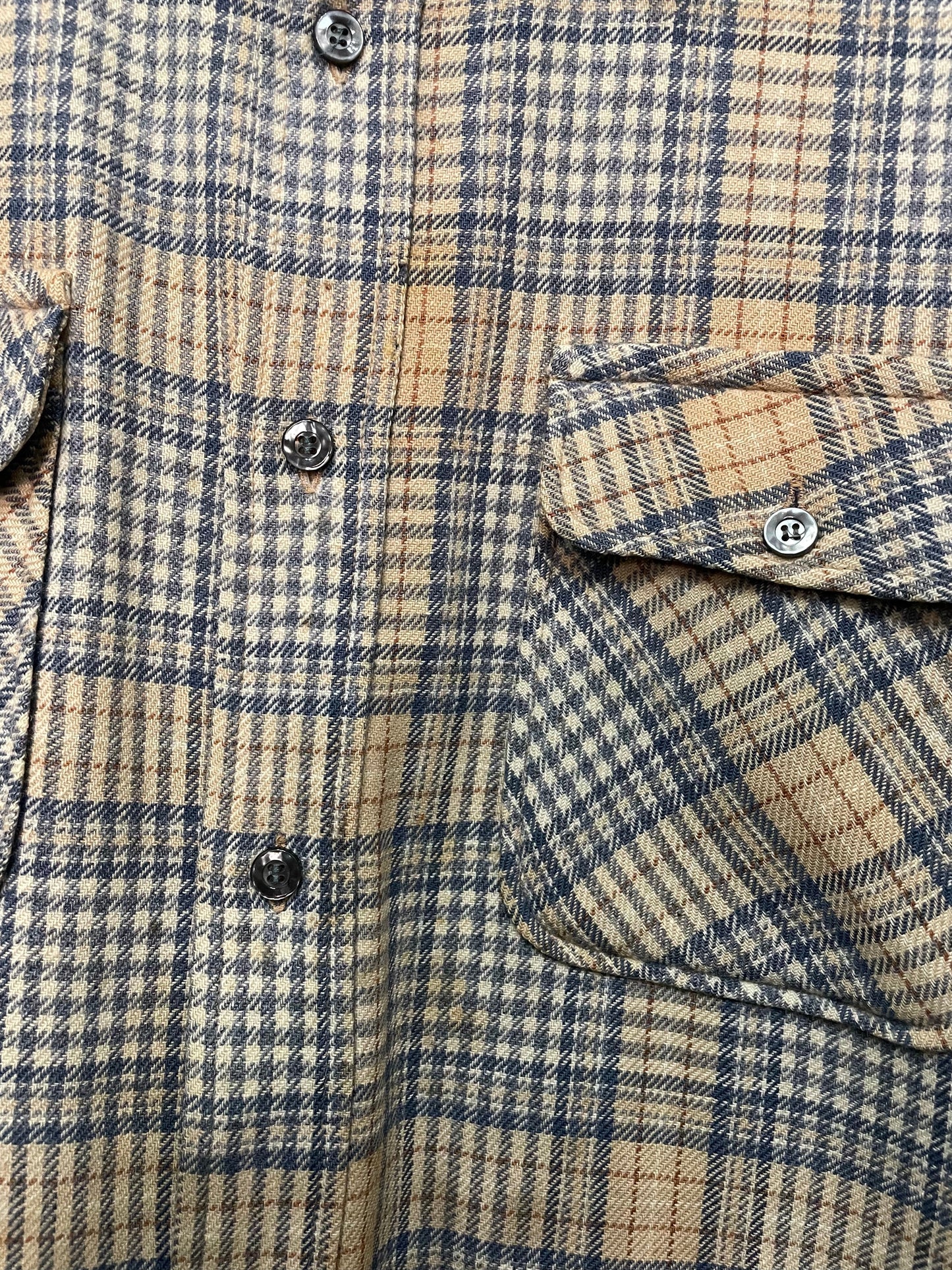 Pendelton Tan Plaid Shirt