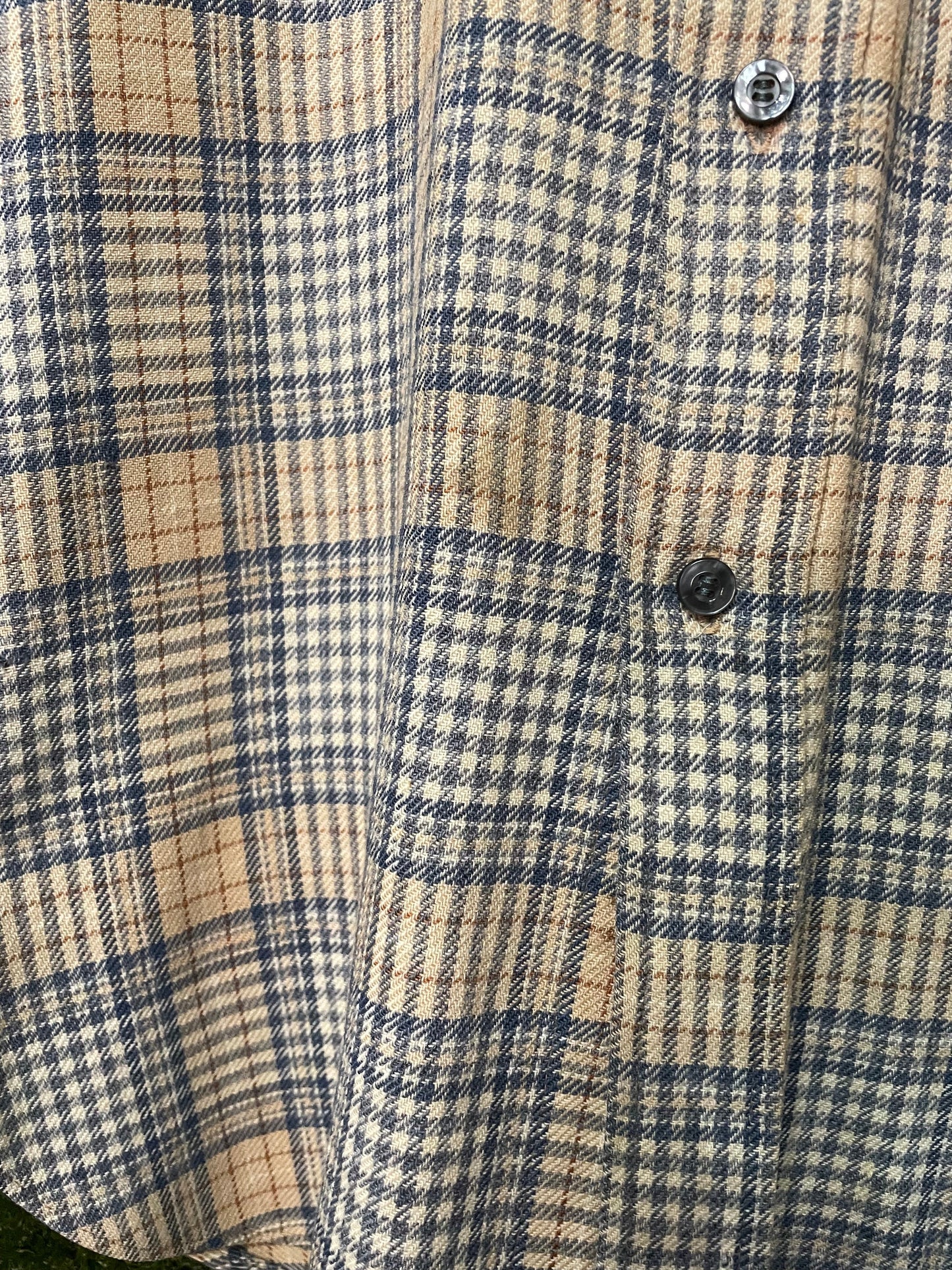 Pendelton Tan Plaid Shirt