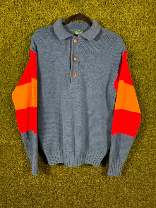 Izod Vintage Color Block Sweater